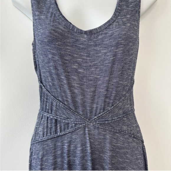 MAX STUDIO Striped Jersey Maxi Dress Size Medium - Picture 4 of 8